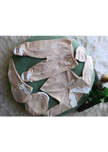 Oeko-Tex Sertifikalı %100 Pamuklu Müslin Kumaş Hastane Çıkış Seti fiyatları