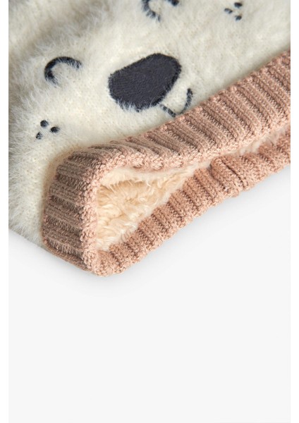 Unisex Bebek Ayı Desenli Bere fiyatları