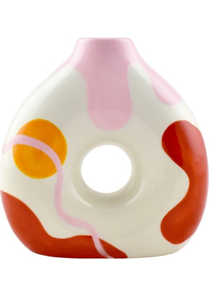 - Catalina On Fuego El Boyaması Vazo