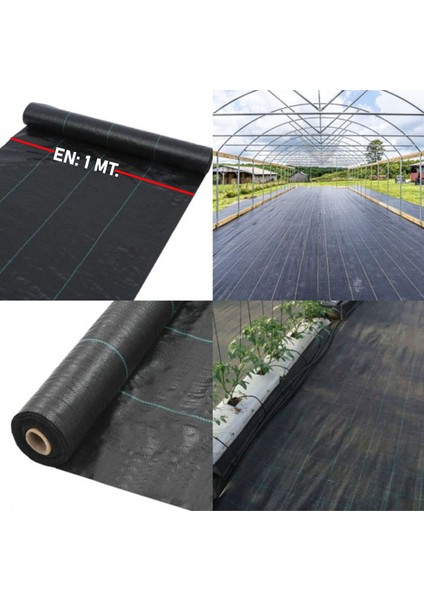 1 mt x 100 Mt. Kumaş Sera Taban Yabani Ot Örtüsü Jüt (Sabitleme Çivisi Dahil) fiyatları