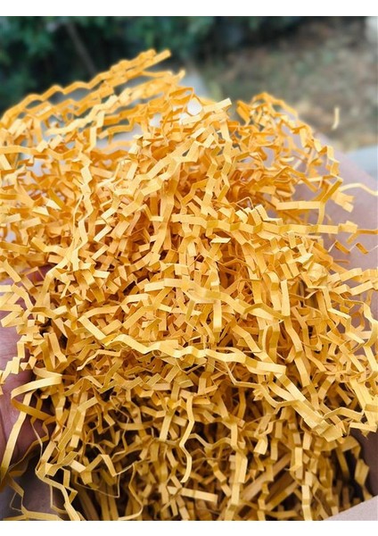 Hardal Sarısı Kırpık Kağıt 500 gr | Z Zigzag Kutu Dolgu ve Süsleme Kağıdı | Hediye Kutusu Için fiyatları