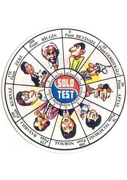 Solo Test Zeka Oyunu 1 Adet Plastik Solotest Beyin Jimnastiği Oyuncak Karne Sınıf Çocuk Hediyesi Dededen Toruna Nostalji indirimleri