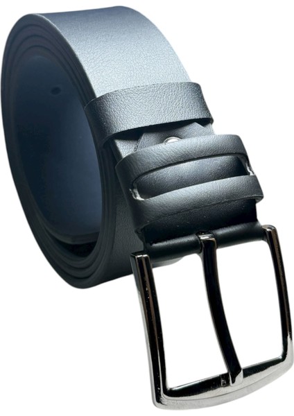 Siyah 4,5cm Modelli Köprü Birinci Sınıf Suni Deri Kot Kemer modelleri