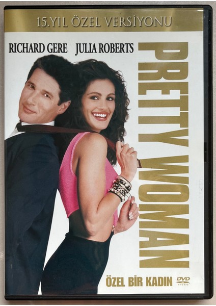 Pretty Woman Özel Bir Kadın 15.yıl Özel Versiyonu DVD (Orijinal Dönem Baskı Dvd)
