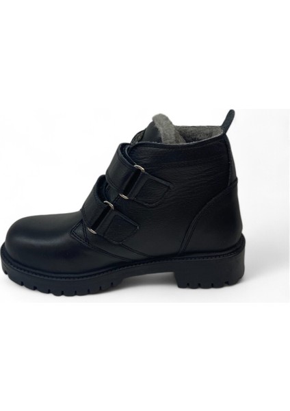 Hakiki Deri Kürklü Erkek Çocuk Botu Ortopedik fiyatları