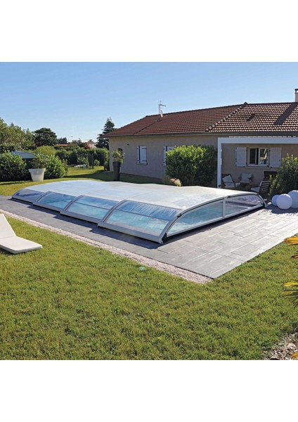 Jd Shelter Am Low 5e Standard Sıdes Grey – 5 Parçalı Teleskopik Alçak Havuz Barınağı (Gri, Amerika Modeli)