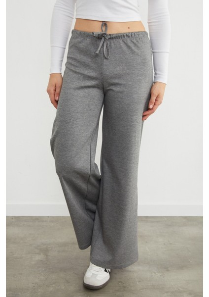 Beli Bağlamalı Bol Paça Modal Pantolon indirimleri