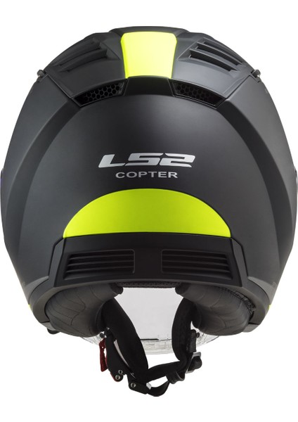 Copter 2 Urbane Mat Siyah-Neon Sarı Kask fiyatları