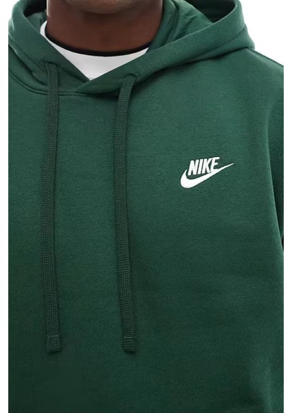 Clup Fleece Pullover Bb Hoodie Şardonlu Erkek Yeşil Sweatshrit fiyatları