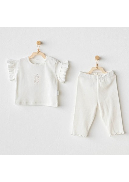 AC25898 Basic 2li Takım Ekru