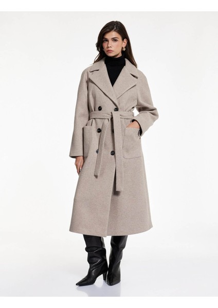 Açık Kahverengi Kadın Kaban 6WAK00192EW indirimleri