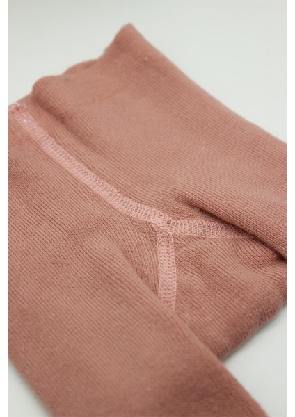 Tekli Kaymaz Mix Havlu Külotlu Çorap 50501 Pudra indirimleri