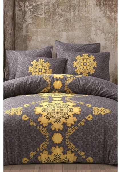 Çift Kişilik Nevresim Takımı Pamuklu Saray Işıltısı