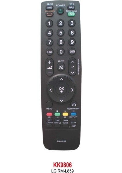 RM-L859 LCD Tv Kumanda