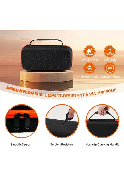 Partybox Çift Mikrofon Taşıma Çantası Eva + Naylon Elde Taşınabilir Kablosuz Mikrofon Koruyucu Çanta (Yurt Dışından) indirimleri