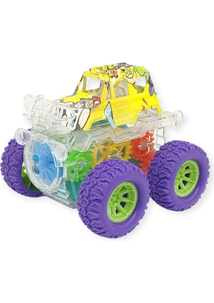 Sürtmeli Işıklı Off-Road Aracı - 7310 - Mor (Lisinya) fiyatları