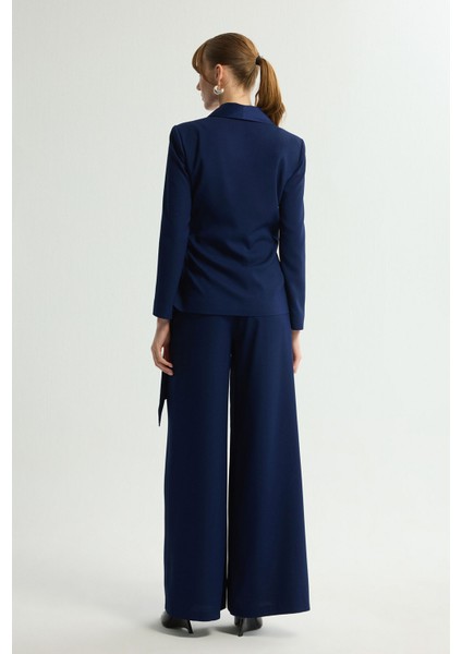 Anvelop Bağlamalı Ceket Lacivert 119L9080001 indirimleri