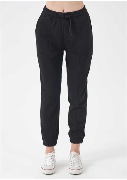 Kadın 3 Iplik Lastik Paça Eşofman Alt - 40160