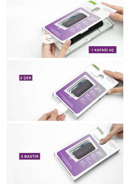 GL79-029 iPhone 15 Pro Max Hayalet Ekran Cam Koruyucu (2 Adet) modelleri