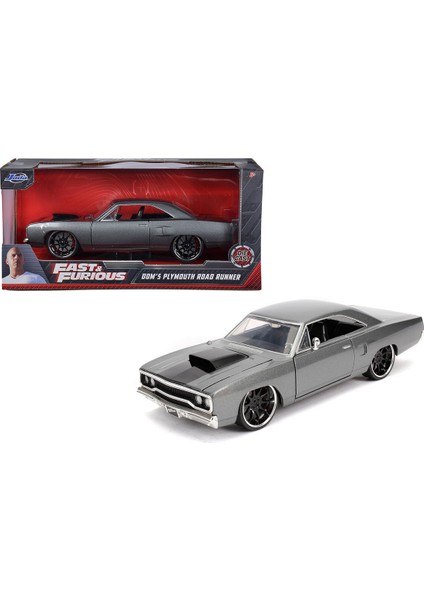 1:24 Jada 2006 Plymouth Dom's Charger Road Runner 1970 - Fast & Furıous Iıı Tokyo Drıft indirimleri