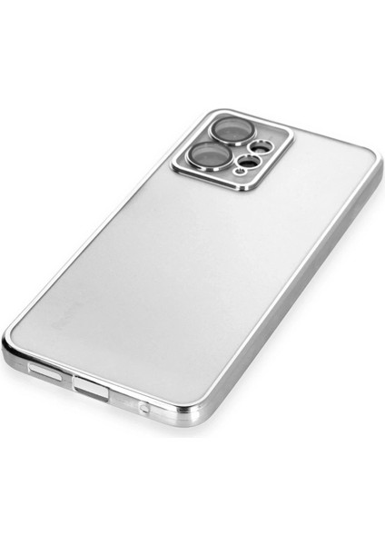 Xiaomi Redmi Note 12 4g Kılıf Lensli Silikon - Gümüş - MRS5257-3793 fırsatları