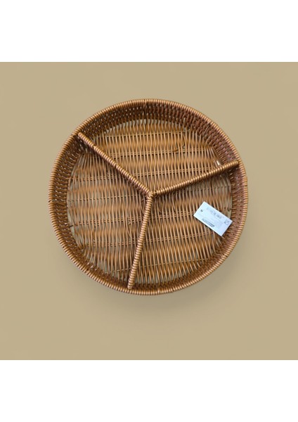 Triosepet Üç Bolmeli Doğal Sunum Sepet fiyatları