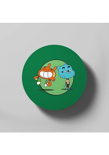 Gumball Darwin Bardak Altlığı