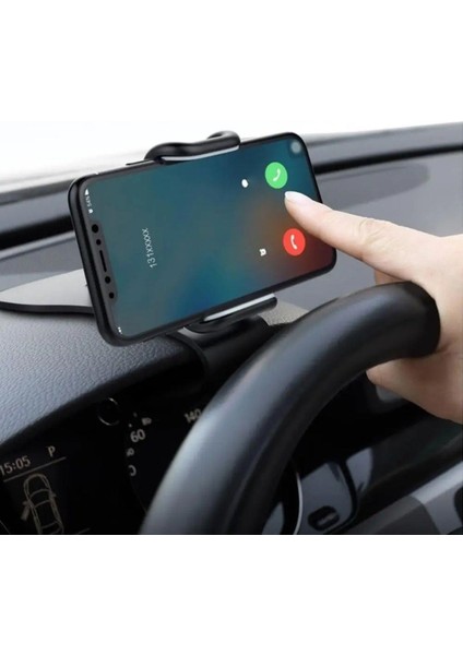 Araç Içi Konsola Takılan Döner Başlıklı Telefon Kıskacı Telefon Tutucu (5332) fiyatları