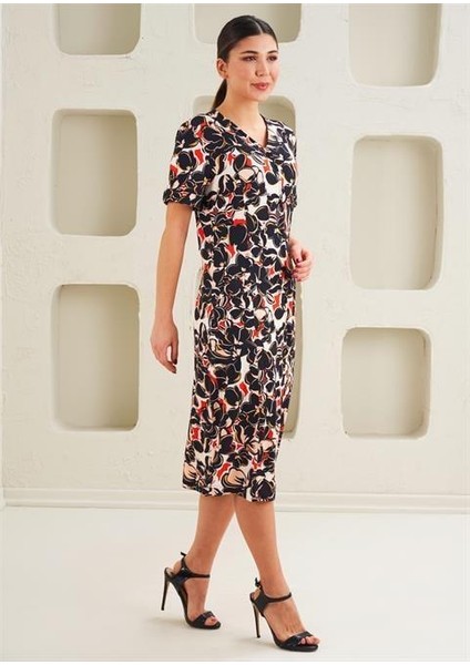 Kadın Örme Viskon Elbise - 45272 fiyatları