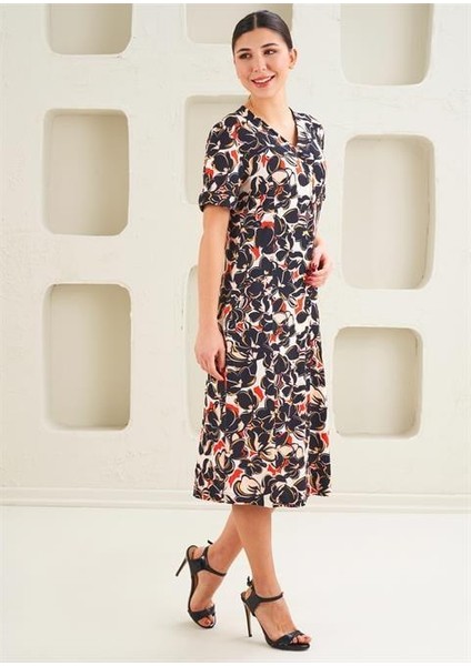 Kadın Örme Viskon Elbise - 45272 fırsatları