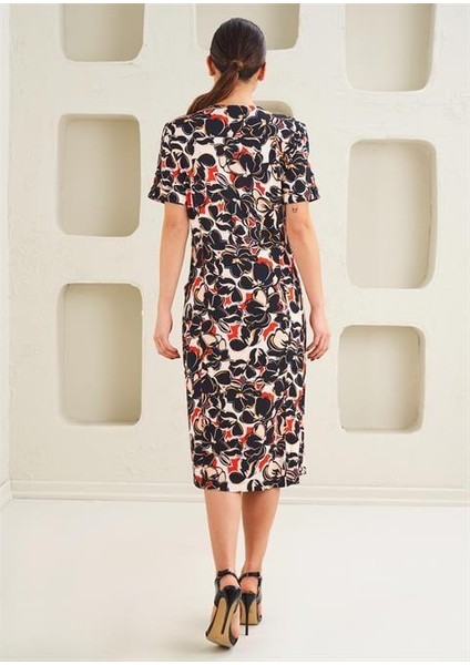 Kadın Örme Viskon Elbise - 45272