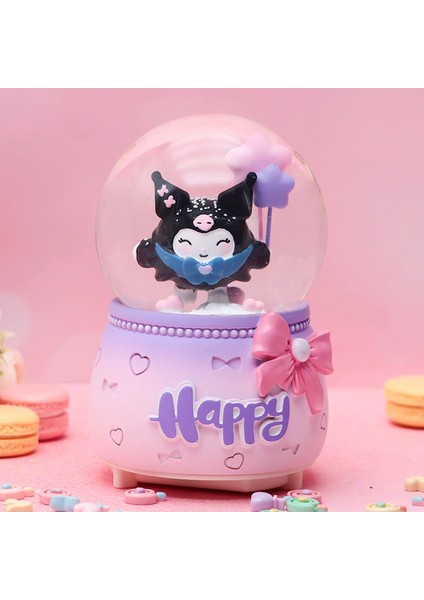 Işıklı Happy Tasarım Işıklı Müzikli Püskürtmeli Büyük Boy Kar Küresi fiyatları