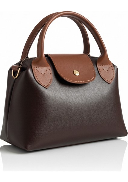 Kahve Kadın Omuz ve El Çantası Küçük Boy modelleri