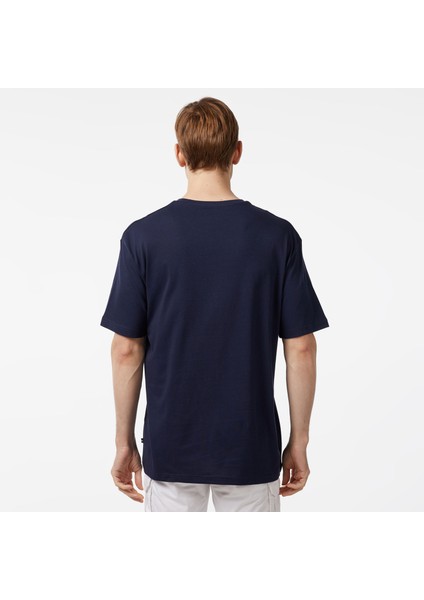 Erkek Lacivert Oversize T-Shirt fiyatları