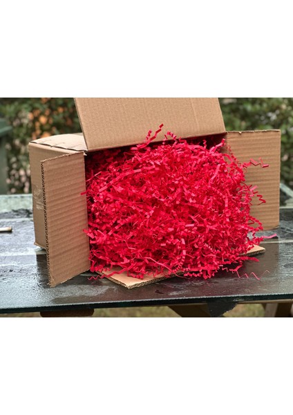 Nar Çiçeği Kırpık Kağıt 100 gr | Z Zigzag Kutu Dolgu ve Süsleme Kağıdı | Hediye Kutusu Için modelleri