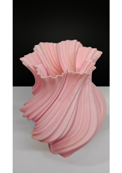 Spiral Tasarımlı Dekoratif Vazo – Modern Minimalist Ev Aksesuarı (Çiçekler Dahil Değildir) fırsatları