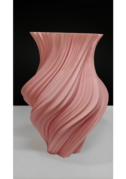 Spiral Tasarımlı Dekoratif Vazo – Modern Minimalist Ev Aksesuarı (Çiçekler Dahil Değildir) indirimleri