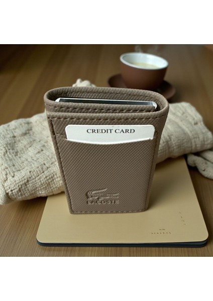 Kağıt Para Bölmeli Otomatik Mekanizmalı Erkek Cüzdan Kartlık