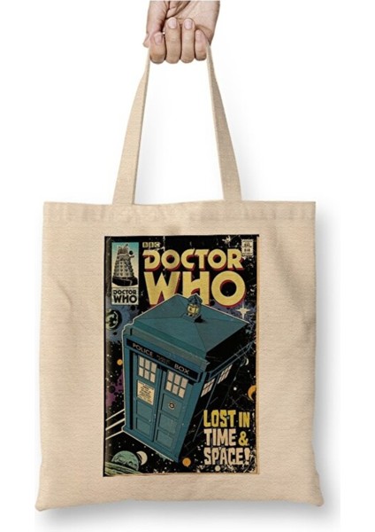 Doctor Who The Fourte Bez Çanta Uzun Saplı Alışveriş Çantası Plaj Çantası
