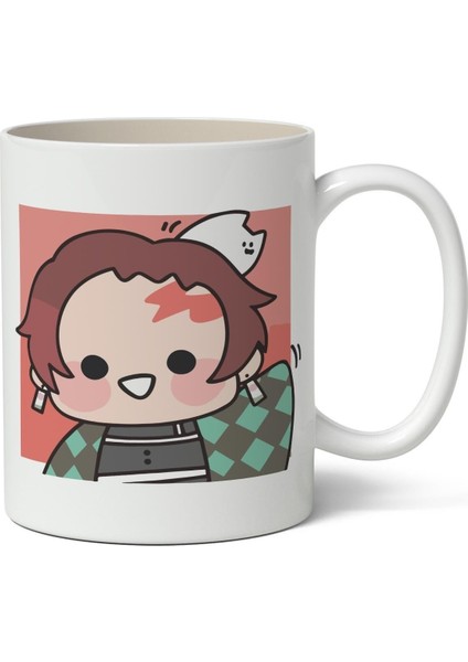 Harry Pawter Anime Baskılı Beyaz Porselen Kupa Bardak