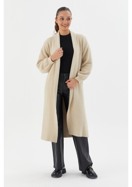 Uzun Triko Hırka Tas modelleri