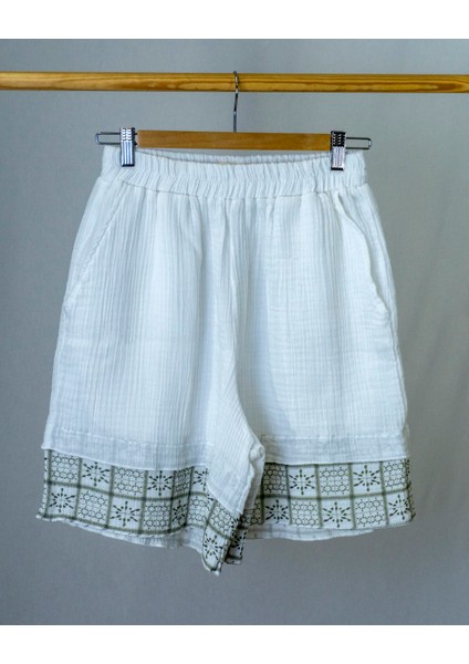 Süper Hafif %100 Pamuk 2 Katlı Müslin | Şort - Tişört | Ikili Takım | Pijama | Gots Sertifikalı fiyatları