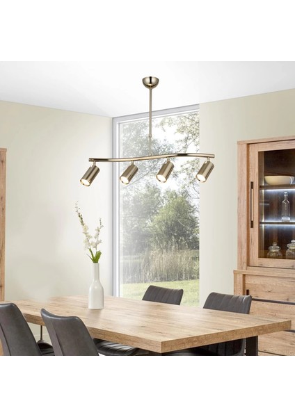 Lıpale 4’lü Altın Sıralı Avize fiyatları