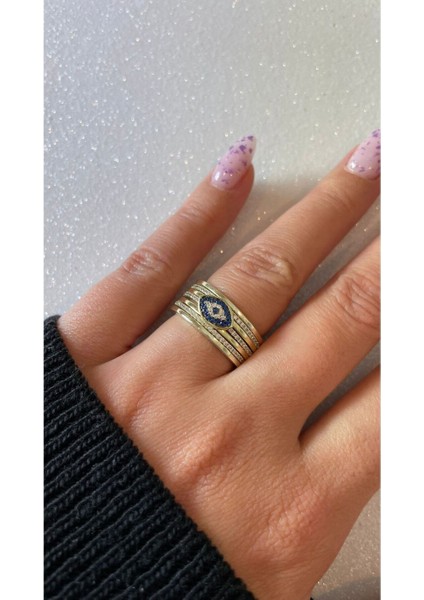 Çoklu Alyans Model Nazar Yüzük