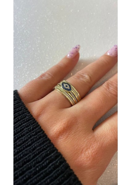 Çoklu Alyans Model Nazar Yüzük fiyatları