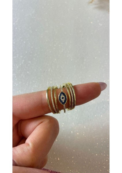 Çoklu Alyans Model Nazar Yüzük fırsatları