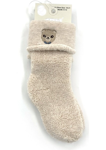 Artı Kids Erkek Bebek Havlu Çorap 450176