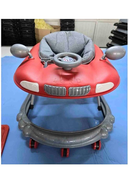 RB-1050 Madrid Aynalı Müzikli Katlanabilir Çocuk Yürüteci