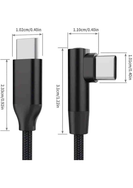 Type C Şarj Kablosu 2 Metre