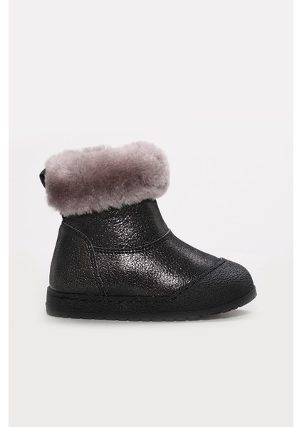 Hakiki Deri Kürklü Unisex Çocuk Klasik Bot 157KXA2713 indirimleri